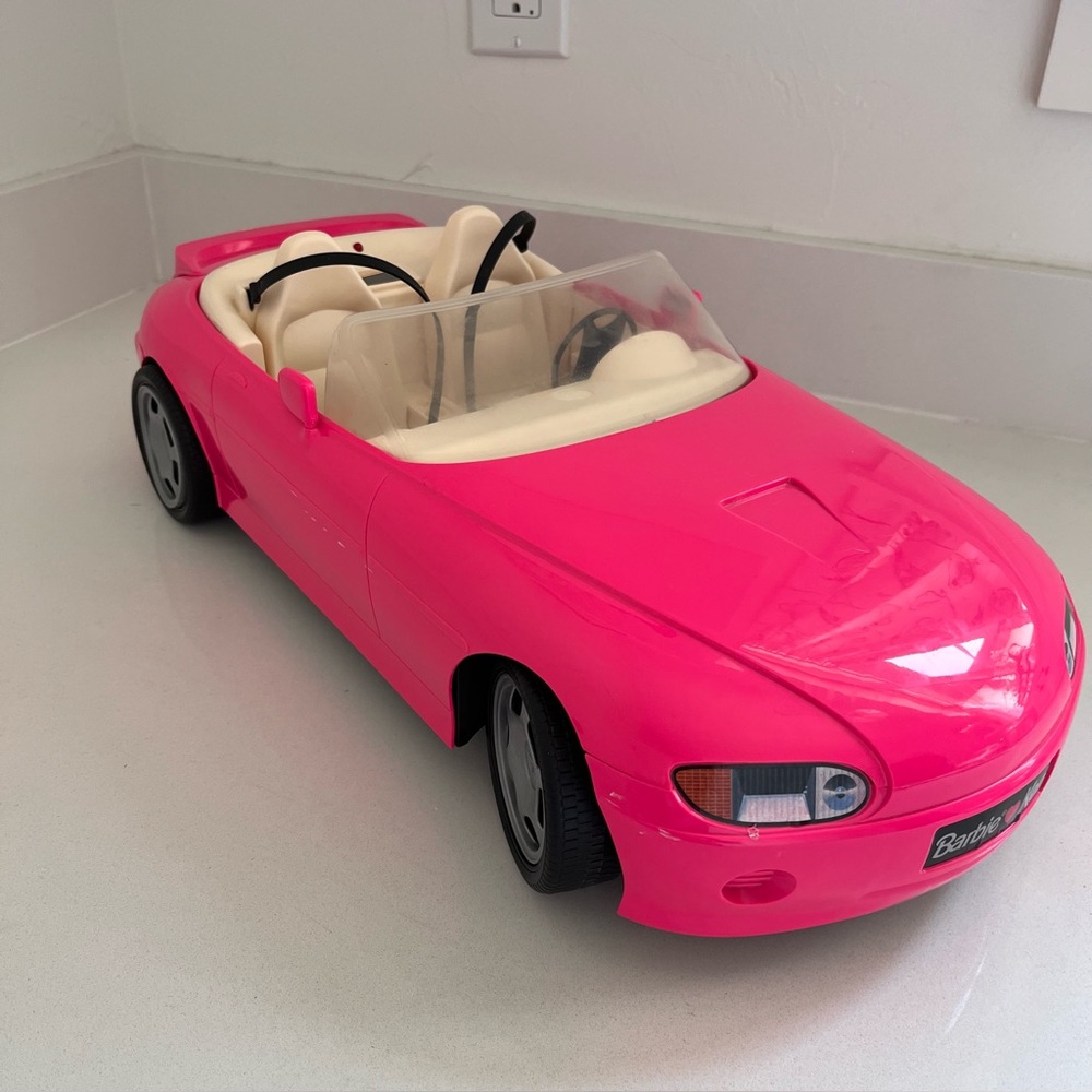 Vintage Barbie Convertible Cruisin Car #16544 Motorized Tested Working